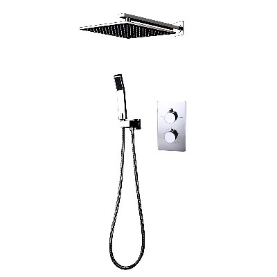 Cross border special for embedded concealed wall mounted constant temperature shower set bathroom shower copper pressurized cold and hot